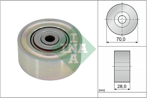 532093410 Schaeffler INA Galoppino/Guidacinghia, Cinghia Poly-V 