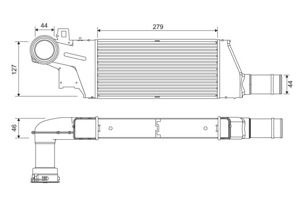 818809 VALEO Intercooler 