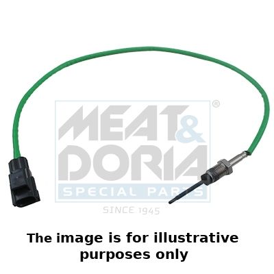 12517E MEAT & DORIA Sensore, Temperatura gas scarico 