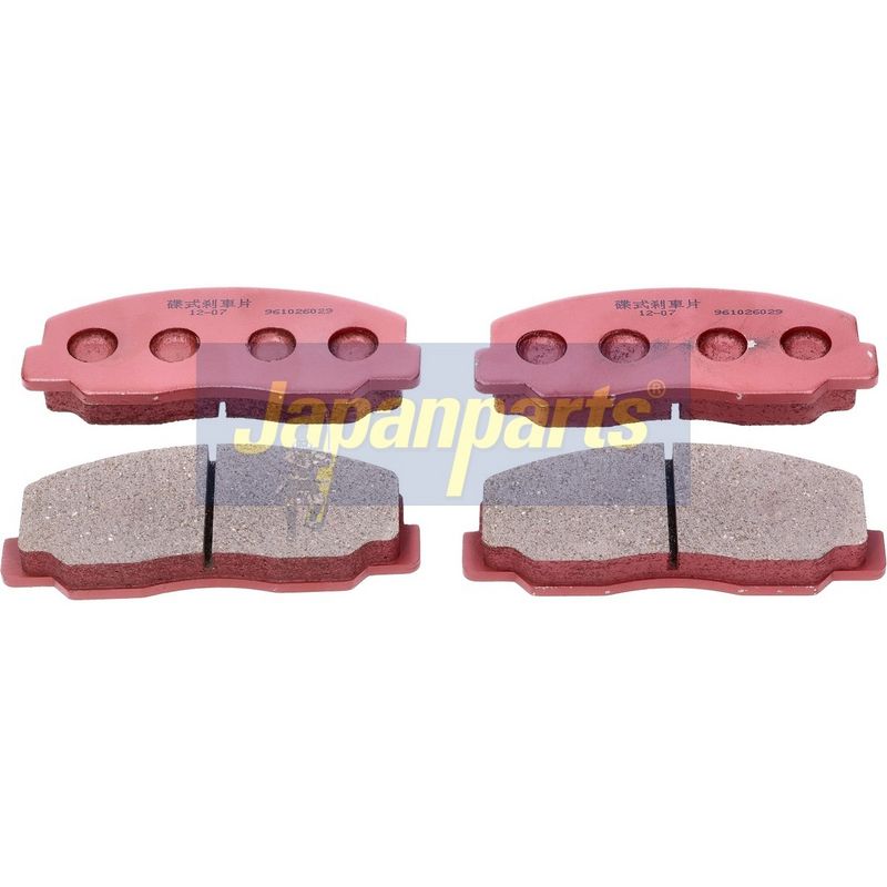 PA-233AF JAPANPARTS Kit pastiglie freno, Freno a disco 