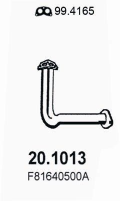 20.1013 ASSO Tubo gas scarico 