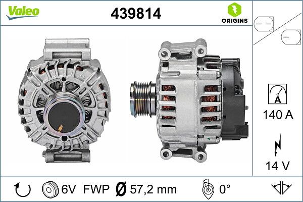 439814 VALEO Alternatore 