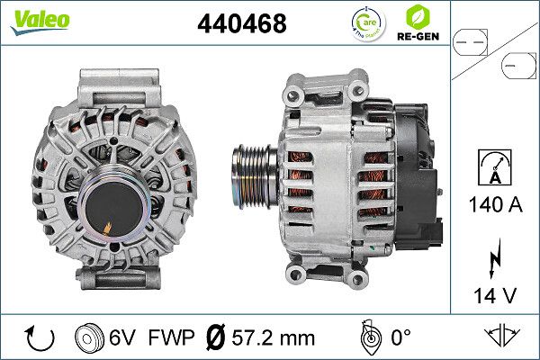 440468 VALEO Alternatore 