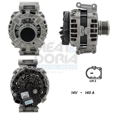5510639G MEAT & DORIA Alternatore 