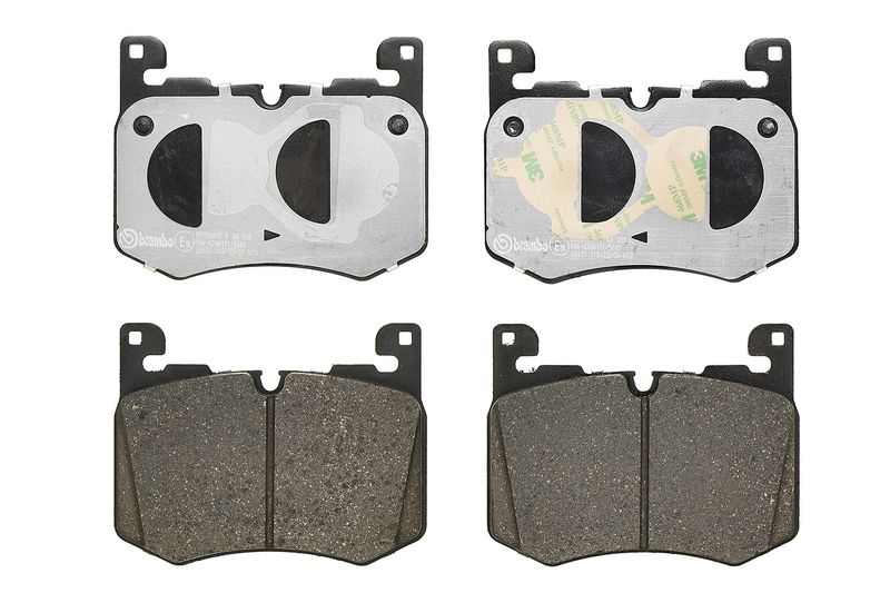 P44030 BREMBO Kit pastiglie freno, Freno a disco 