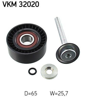 VKM 32020 SKF Galoppino/Guidacinghia, Cinghia Poly-V 