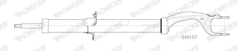 G43157 MONROE Ammortizzatore 