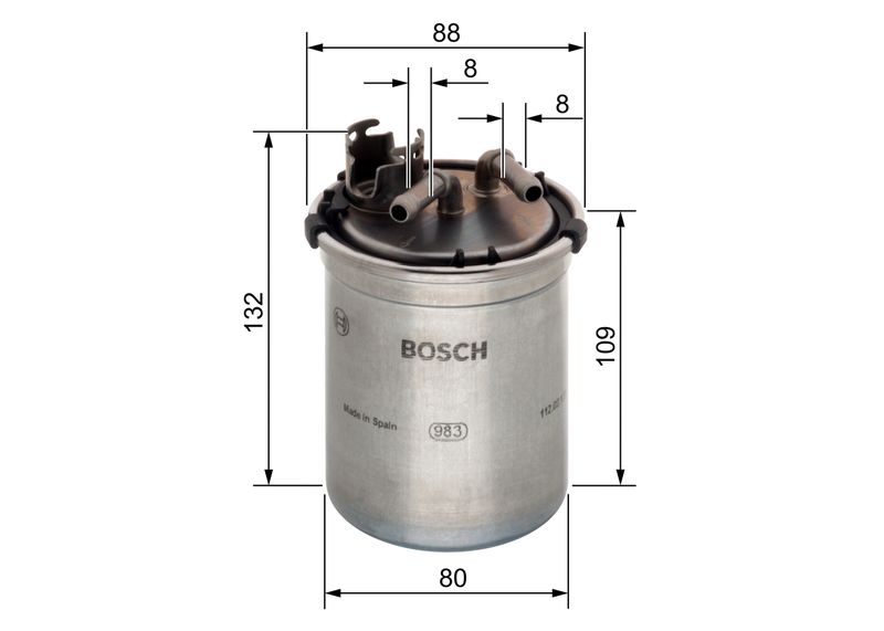 0450906426 BOSCH Filtro carburante 