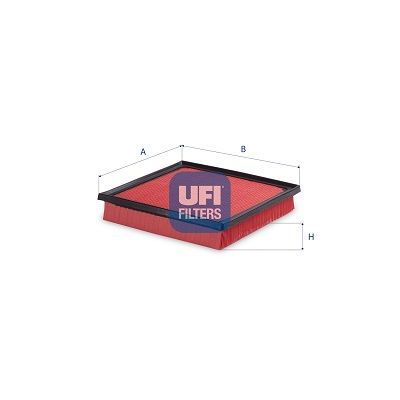 30.C76.00 UFI Filtro aria 