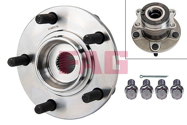 713619890 Schaeffler FAG Kit cuscinetto ruota 