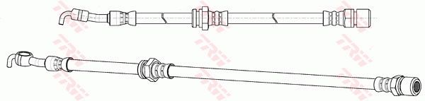 PHD991 TRW Flessibile del freno 
