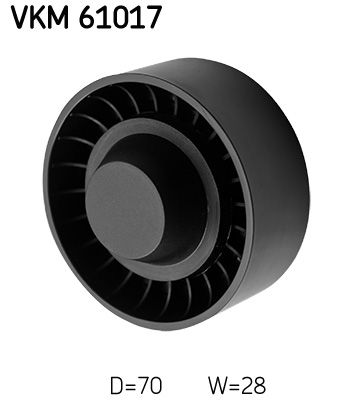 VKM 61017 SKF Galoppino/Guidacinghia, Cinghia Poly-V 