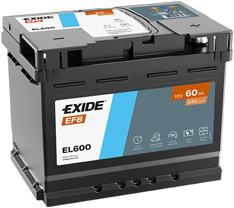 EL600 EXIDE Batteria avviamento 