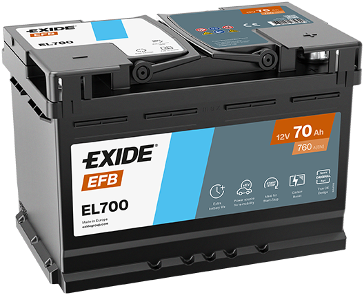 EL700 EXIDE Batteria avviamento 