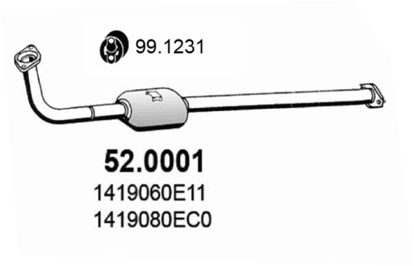 52.0001 ASSO Catalizzatore 