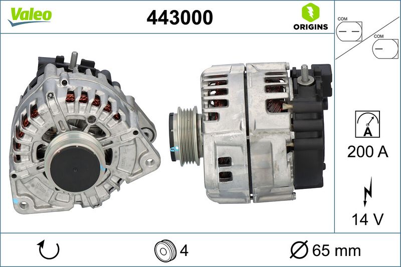 443000 VALEO Alternatore 