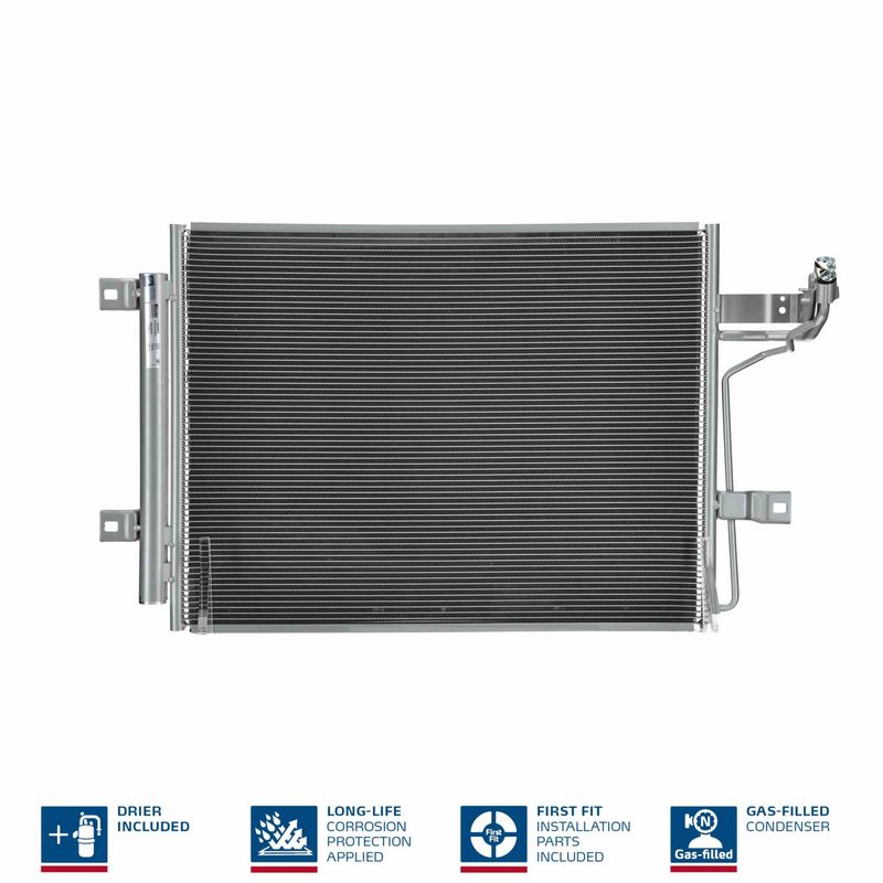 940909 NISSENS Condensatore, climatizzatore 