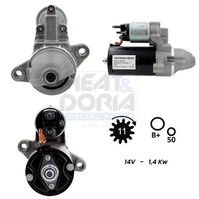 5010494G MEAT & DORIA Motorino d'avviamento 