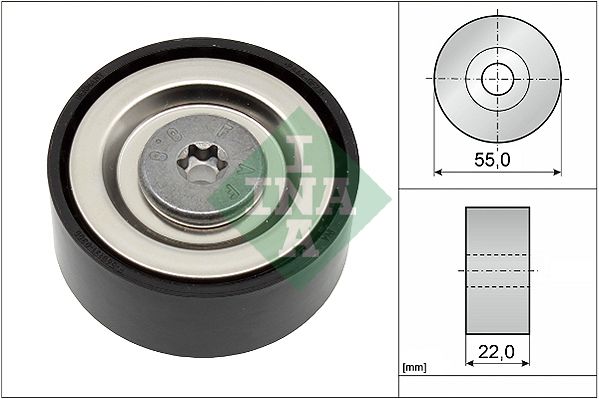 532072010 Schaeffler INA Galoppino/Guidacinghia, Cinghia Poly-V 