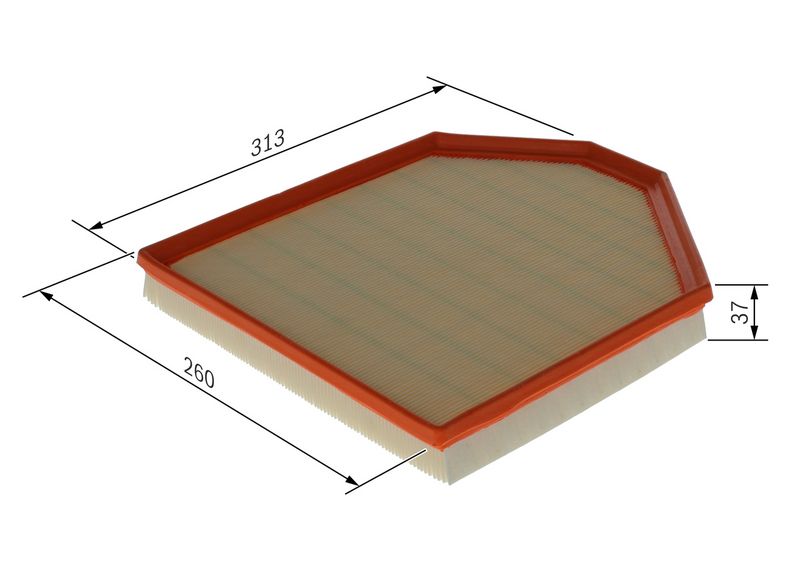 F026400447 BOSCH Filtro aria 
