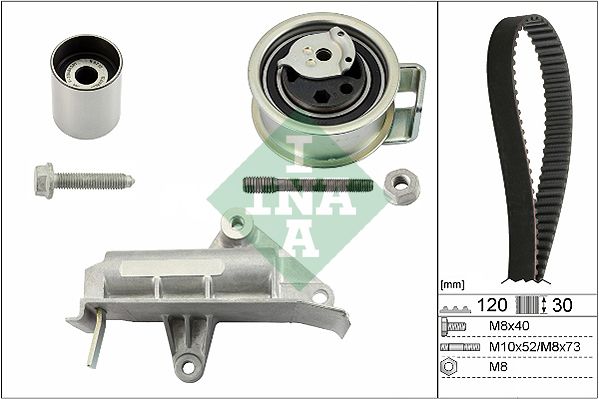 530017710 Schaeffler INA Kit cinghie dentate 