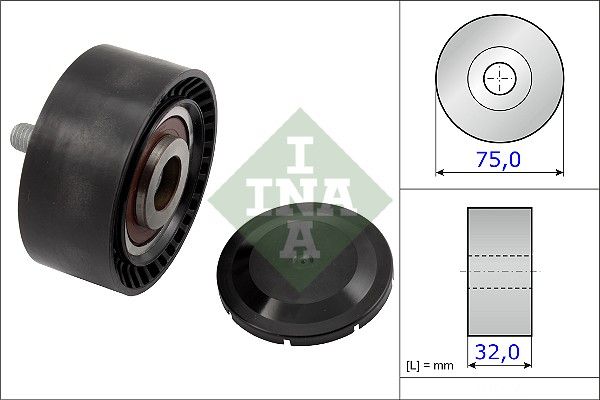 532072210 Schaeffler INA Galoppino/Guidacinghia, Cinghia Poly-V 