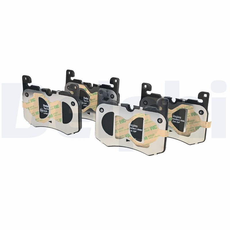 LP3702 DELPHI Kit pastiglie freno, Freno a disco 