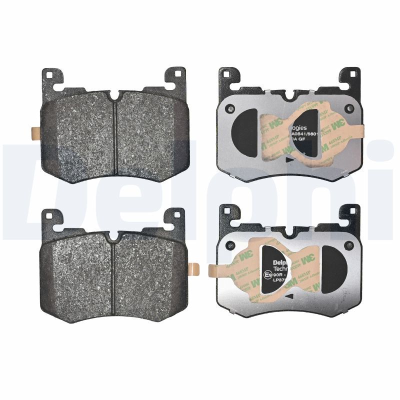 LP3702 DELPHI Kit pastiglie freno, Freno a disco 