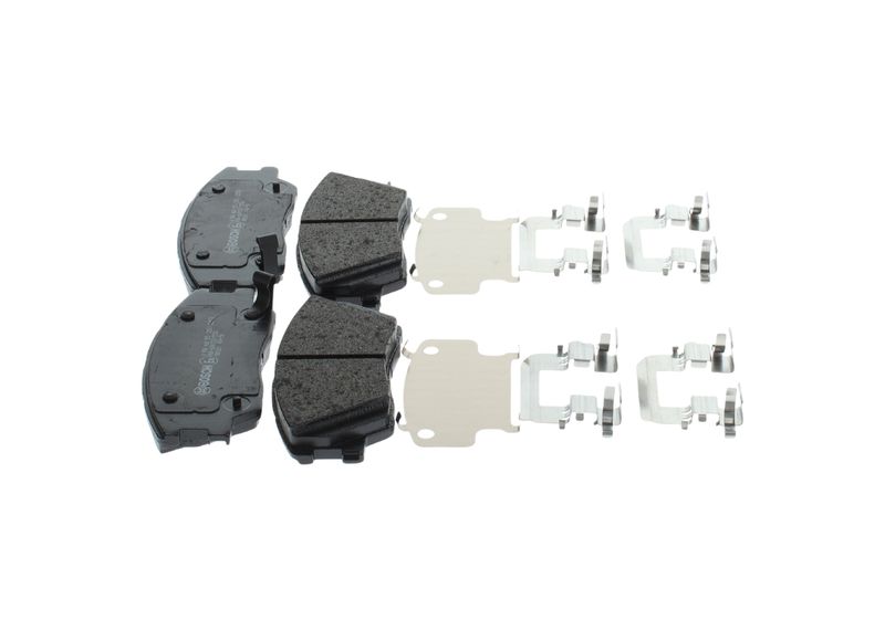 0986460155 BOSCH Kit pastiglie freno, Freno a disco 