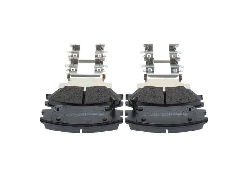 0986460155 BOSCH Kit pastiglie freno, Freno a disco 
