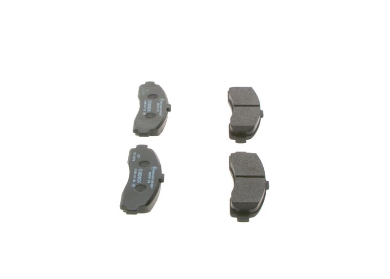 0986461122 BOSCH Kit pastiglie freno, Freno a disco 