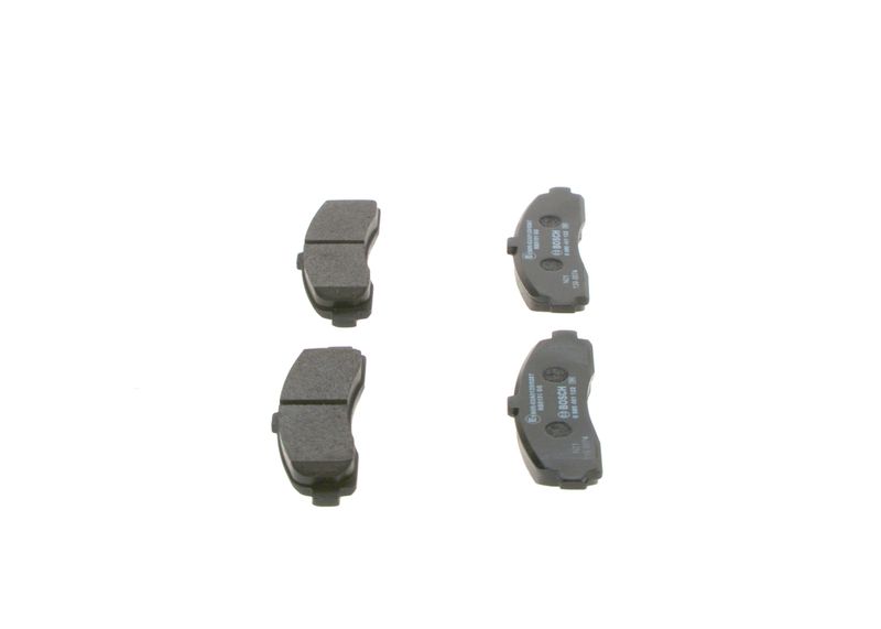 0986461122 BOSCH Kit pastiglie freno, Freno a disco 