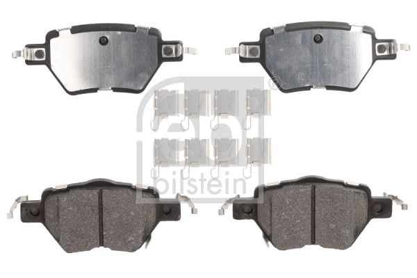 1000373 FEBI BILSTEIN Kit pastiglie freno, Freno a disco 