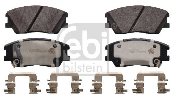 1003455 FEBI BILSTEIN Kit pastiglie freno, Freno a disco 