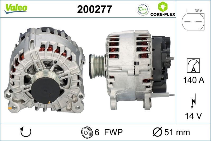 200277 VALEO Alternatore 