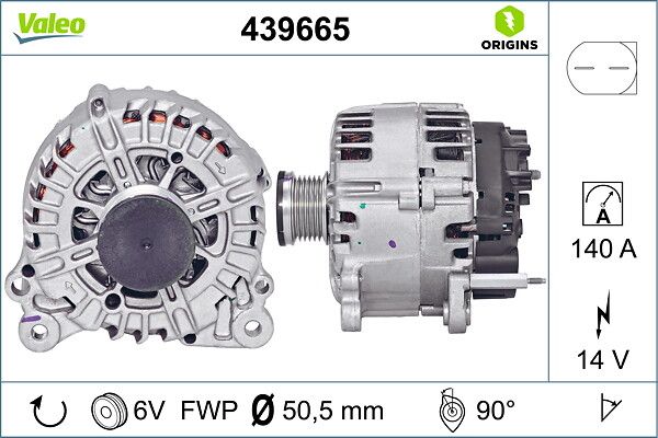 439665 VALEO Alternatore 