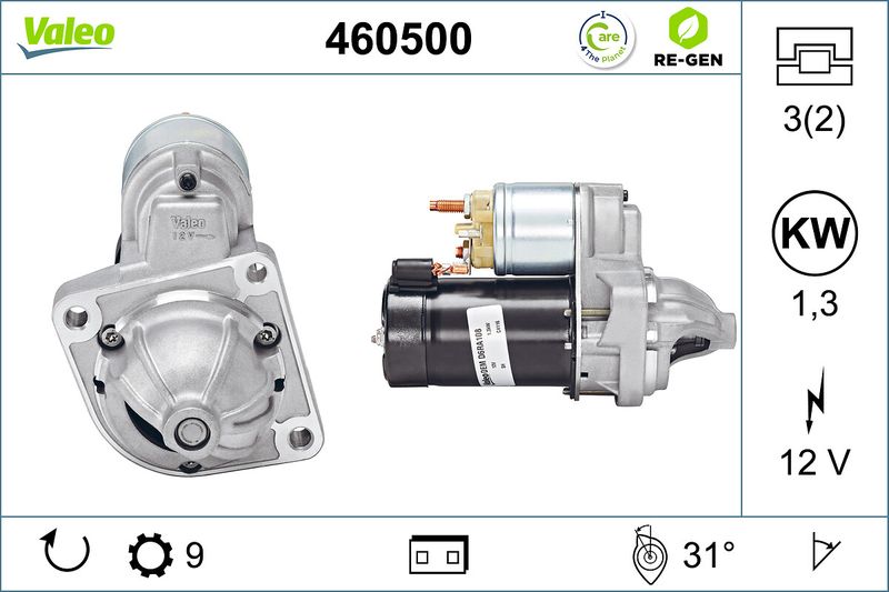 460500 VALEO Motorino d'avviamento 