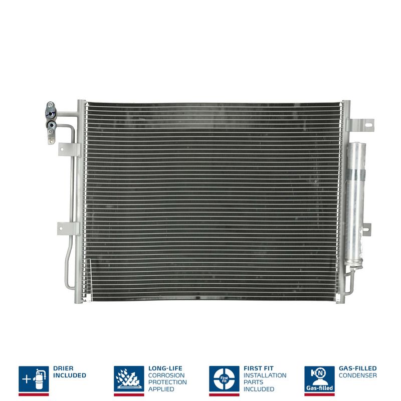 940406 NISSENS Condensatore, climatizzatore 