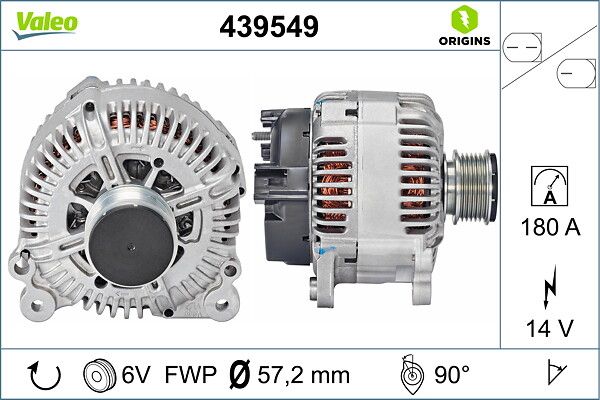 439549 VALEO Alternatore 