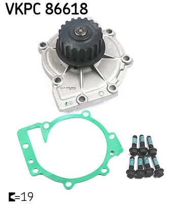 VKPC 86618 SKF Pompa dell’acqua, raffreddamento motore 