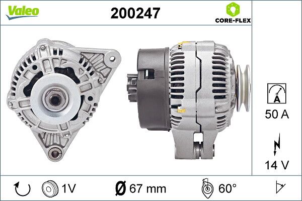 200247 VALEO Alternatore 