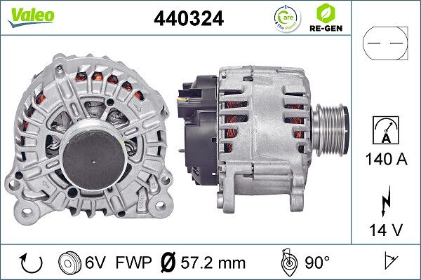 440324 VALEO Alternatore 