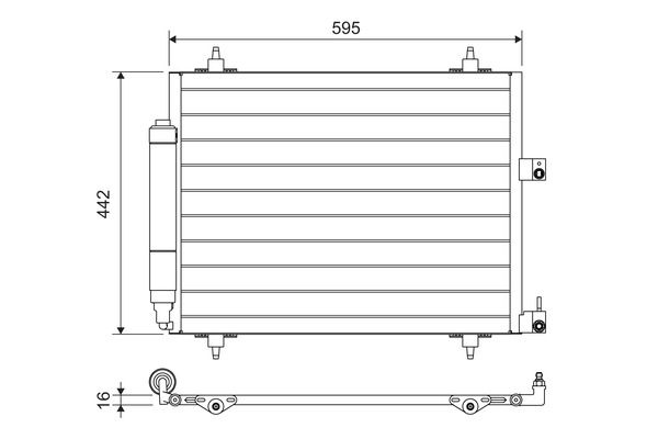 817579 VALEO Condensatore, climatizzatore 