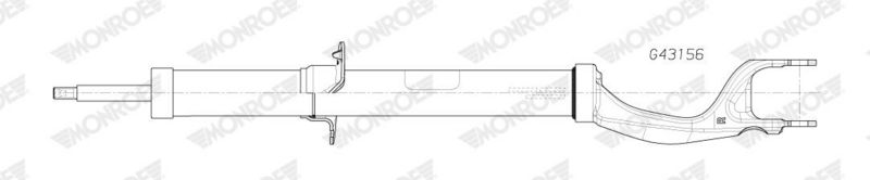 G43156 MONROE Ammortizzatore 
