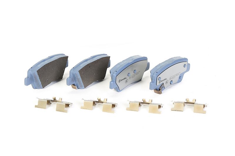 P30101E BREMBO Kit pastiglie freno, Freno a disco 