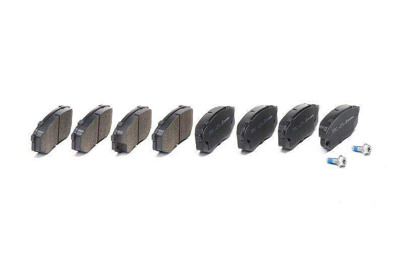 P54064 BREMBO Kit pastiglie freno, Freno a disco 