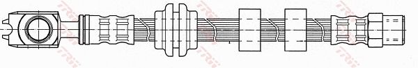 PHD934 TRW Flessibile del freno 