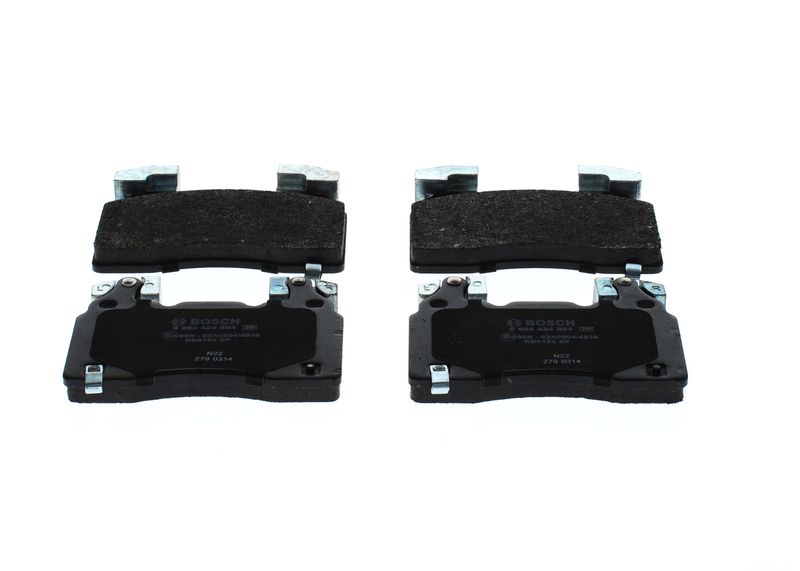 0986424894 BOSCH Kit pastiglie freno, Freno a disco 