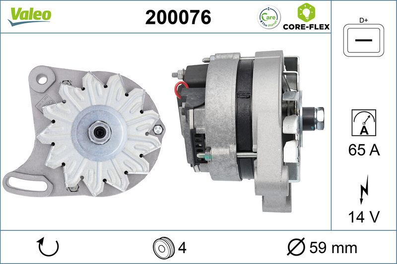 200076 VALEO Alternatore 