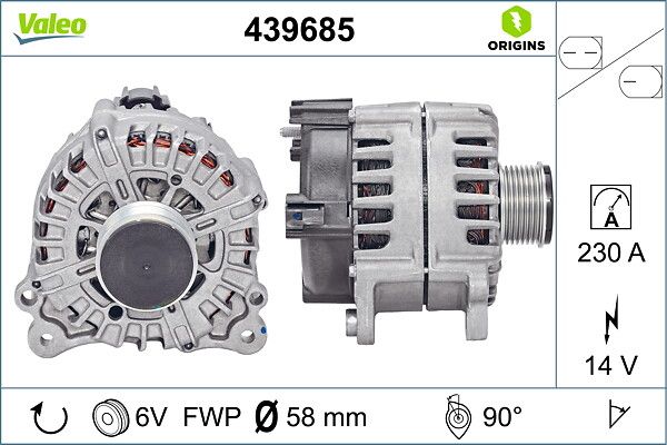 439685 VALEO Alternatore 